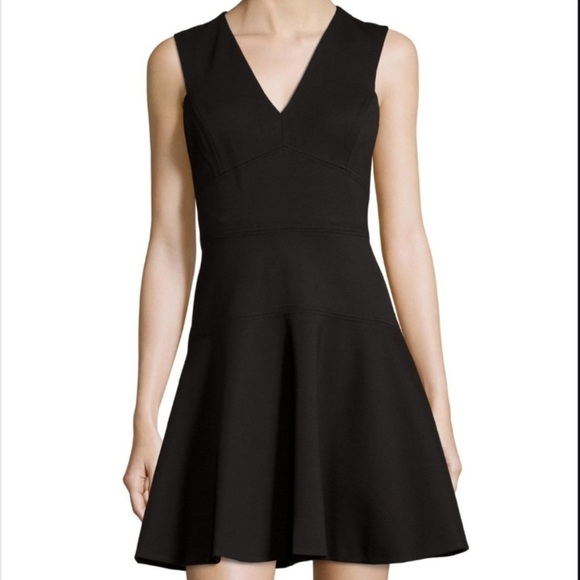 Rebecca Taylor Fit Flare Silk Dress - Picture 1 of 9